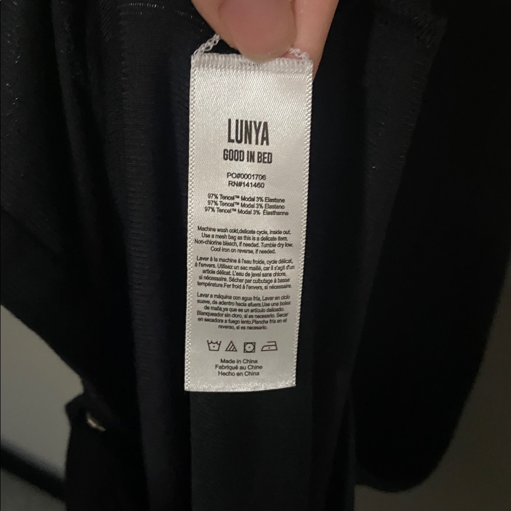 LUNYA size S Snap Front Dress - Picture 6 of 7